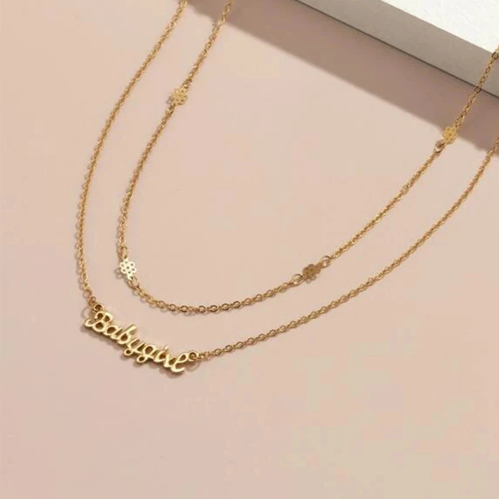 Custom Name Waist Chain – 18k Gold Plated Stainless Steel – view 7