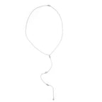 Long Crystal Belly Chain with Tassels – Stainless Steel – view 7