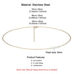 Crystal Waist Chain in Stainless Steel – Pearl or Crystal Drops – view 4