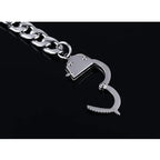 Handcuff Bracelet in Stainless Steel – view 6