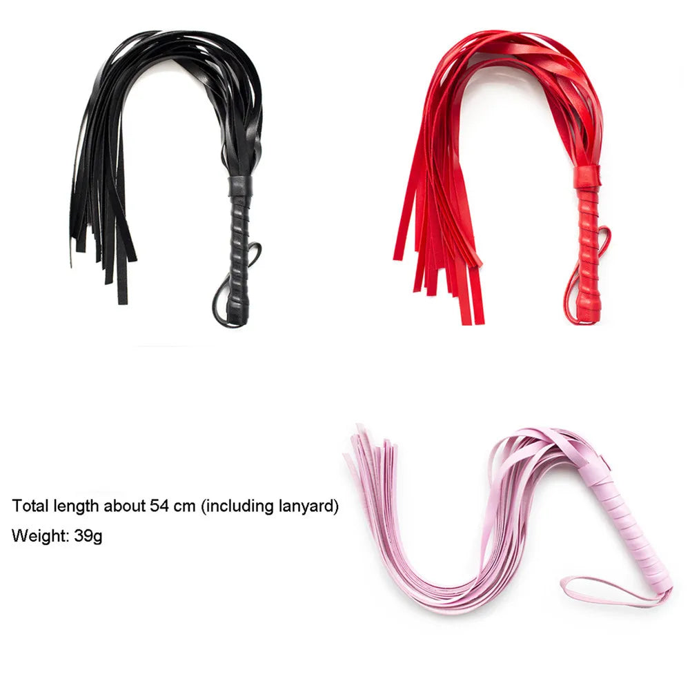 Choker with Nipple Clamps and Chain – Collar Set with Optional Whip – view 10