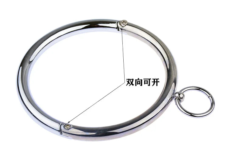 Stainless Steel Collar – Rigid Neck Ring, 120 or 140 mm – view 8