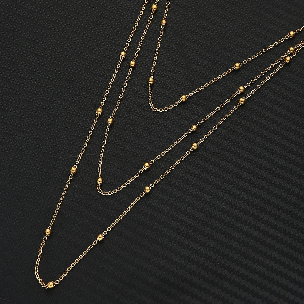 Stainless Steel Waist Chain – Bikini Belly Chain in Gold or Silver – view 8