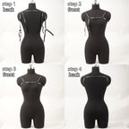 Leather Chest Harness Belt – Suspender Strap – view 7