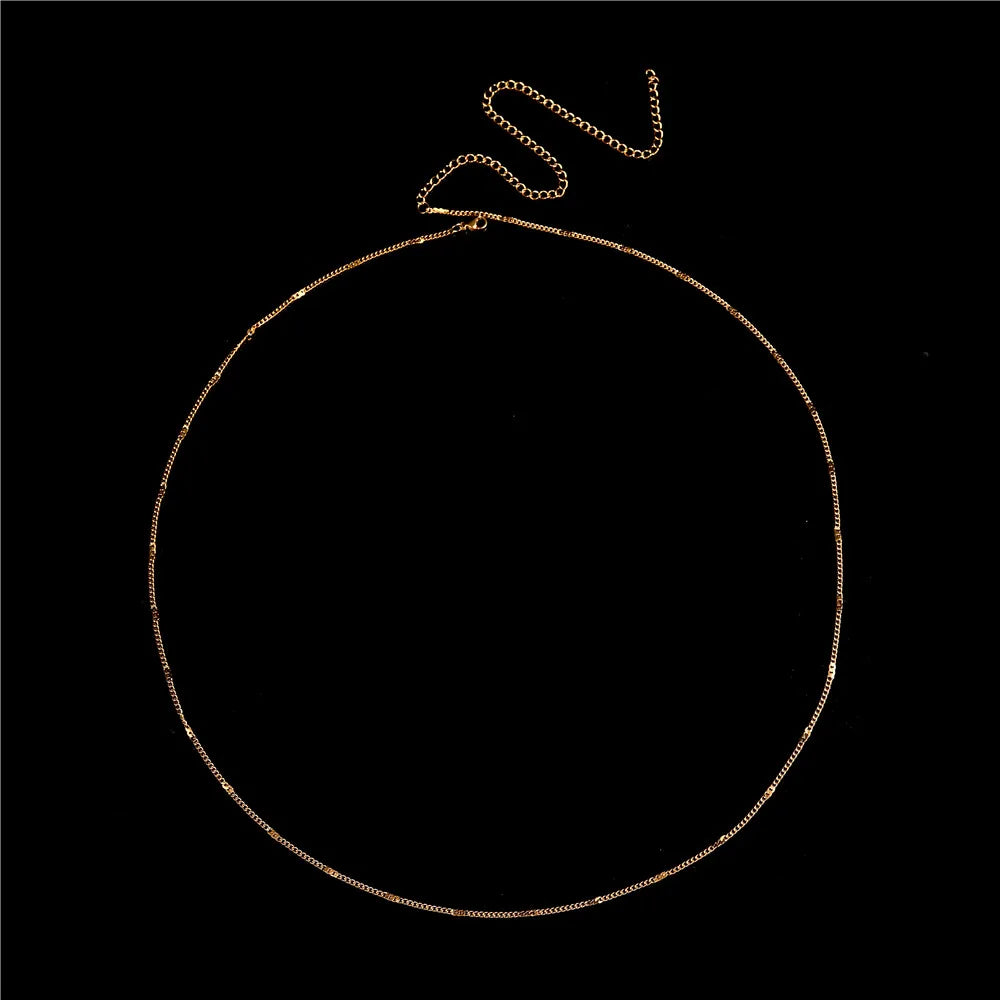 Stainless Steel Waist Chain – Bikini Belly Chain in Gold or Silver – view 10