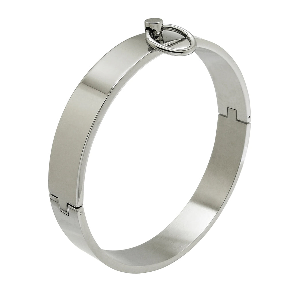 Locking Steel Choker with O-Rings – Screw Lock Collar – view 2