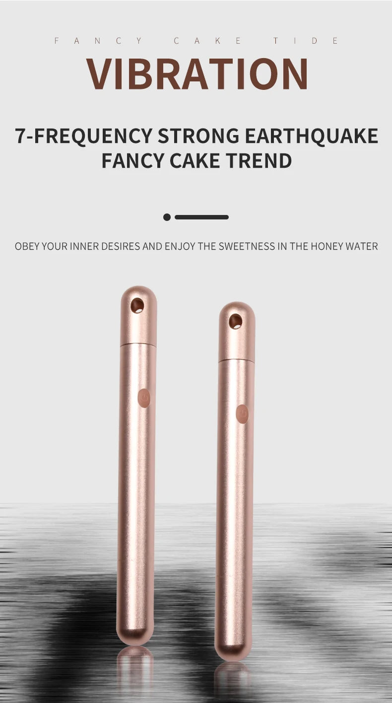 Vibrator Necklace in Rose Gold – Wearable Bullet Pendant – view 8