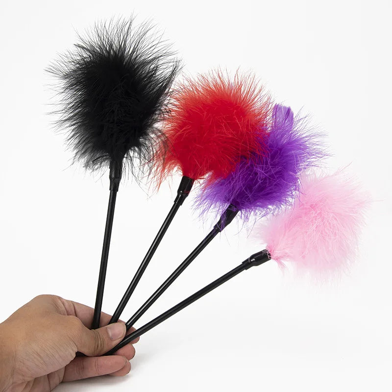 Feather Tickler with Riding Crop Handle – view 3