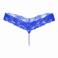 Lace Pearl Panties – Low-Rise with Pearl Strand – view 15