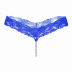 Lace Pearl Panties – Low-Rise with Pearl Strand – view 15