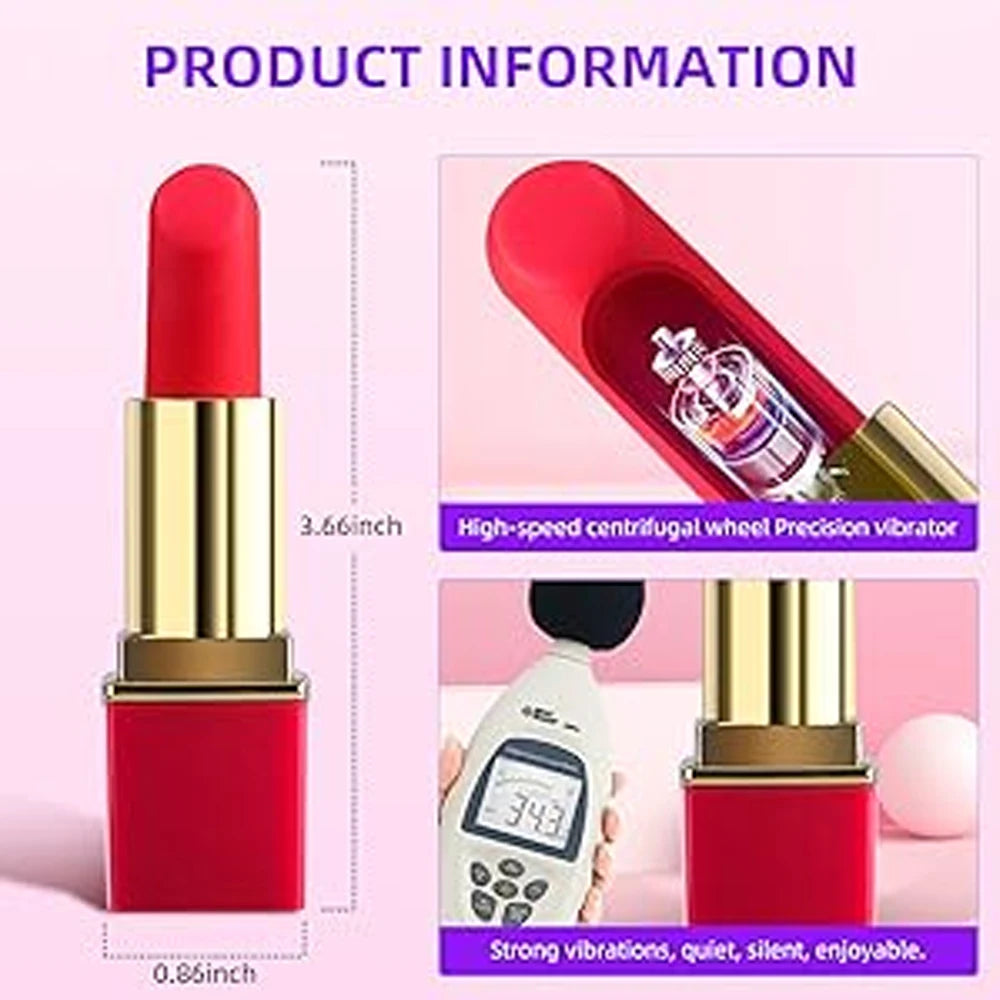 Lipstick Vibrator or Mini Bullet – Discreet Rechargeable Vibe – view 5