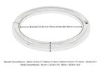 Polished Locking Cuff Bangle with Removable O-Ring – view 7