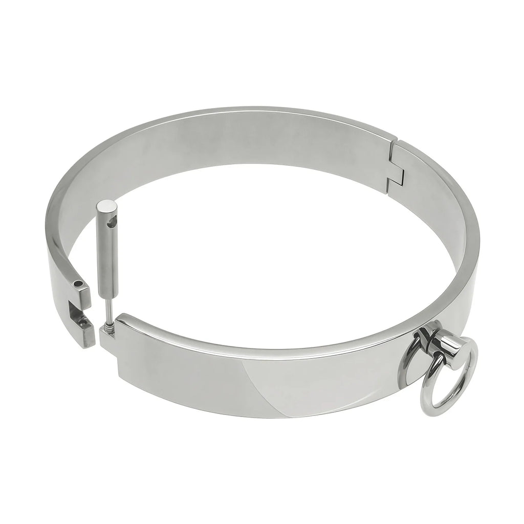 Locking Steel Choker with O-Rings – Screw Lock Collar – view 3