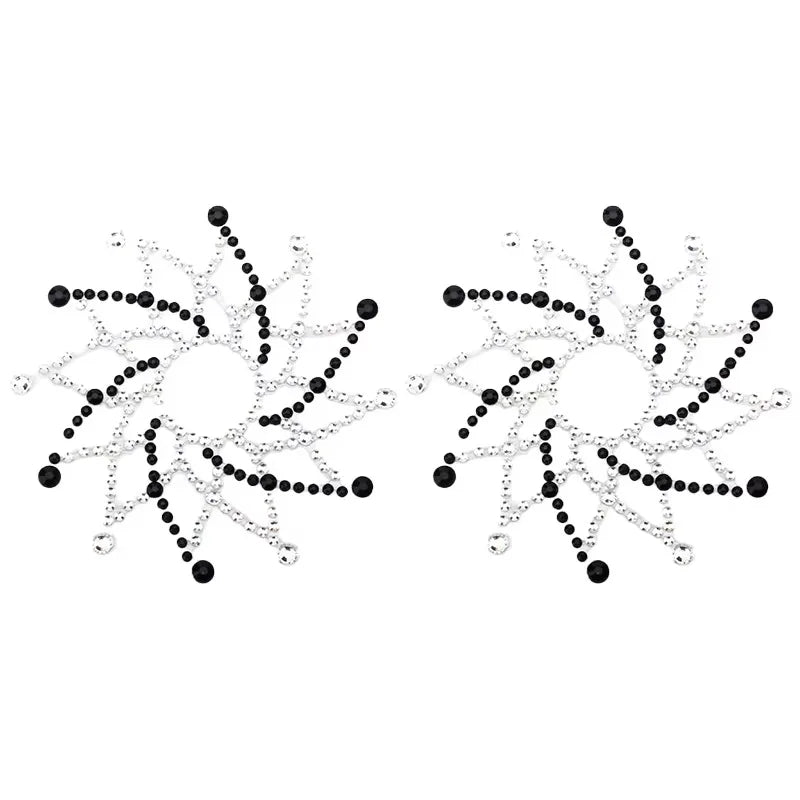 Rhinestone Nipple Pasties – Clear Adhesive, 1 Pair – view 11