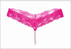 Lace Pearl Panties – Low-Rise with Pearl Strand – view 11