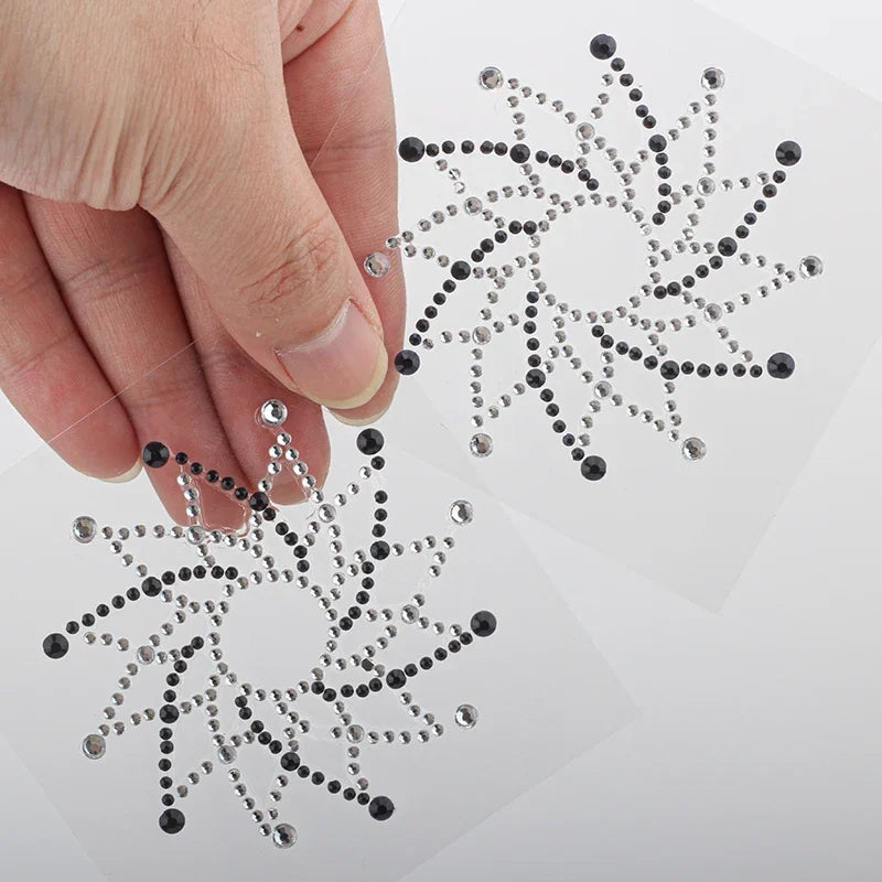 Rhinestone Nipple Pasties – Clear Adhesive, 1 Pair – view 4