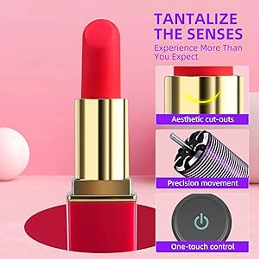 Lipstick Vibrator or Mini Bullet – Discreet Rechargeable Vibe – view 3