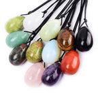 Rose Quartz Yoni Egg Set with Jade and Obsidian – view 10