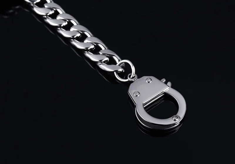 Handcuff Bracelet in Stainless Steel – view 10