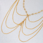 Rhinestone Thigh Chain with Crystal Tassels – view 6