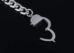 Handcuff Bracelet in Stainless Steel – view 9