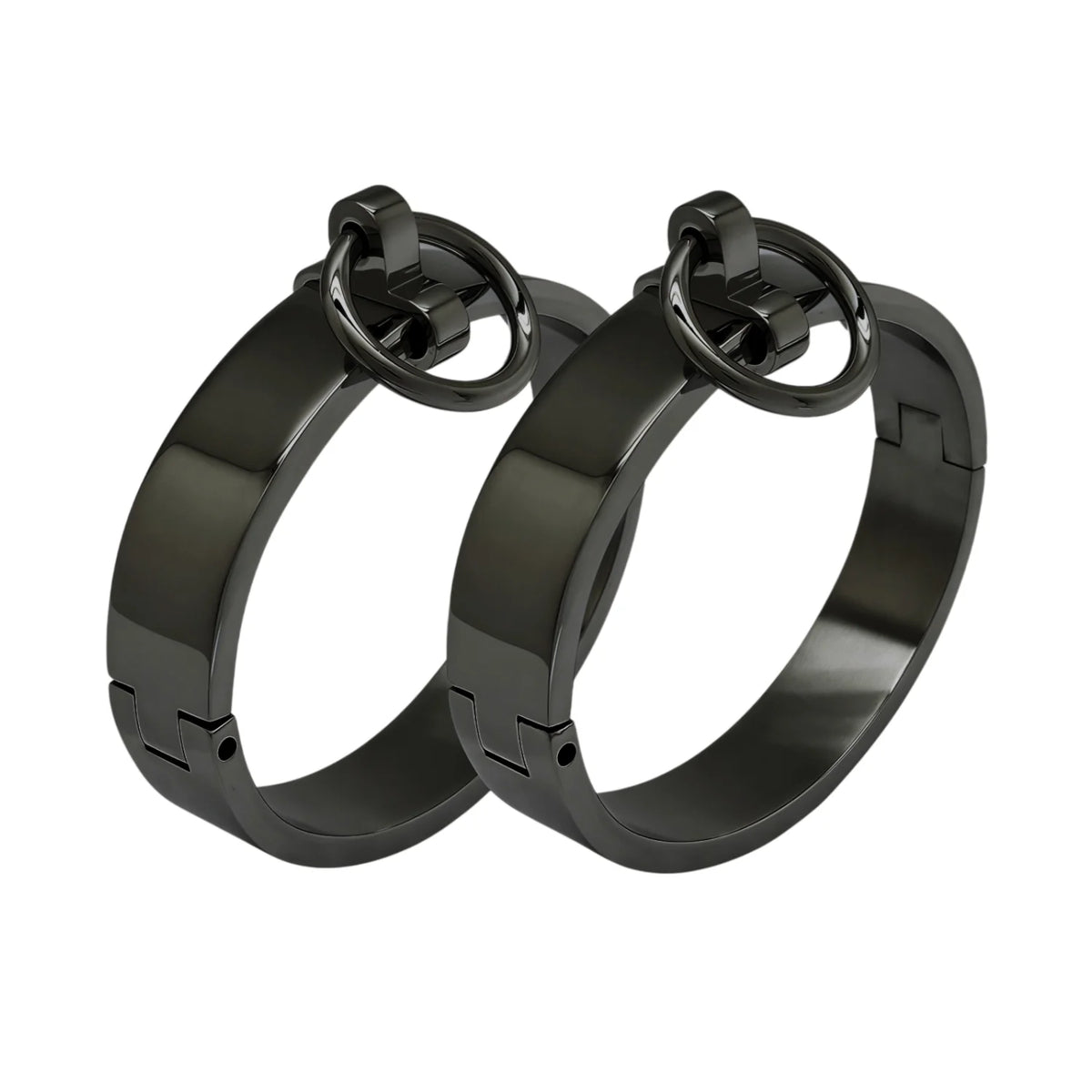 Locking Steel Cuffs with Hex Key – Wrist or Ankle – view 1