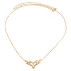 Heart and Wings Waist Chain with Zircon – view 7