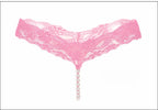 Lace Pearl Panties – Low-Rise with Pearl Strand – view 10