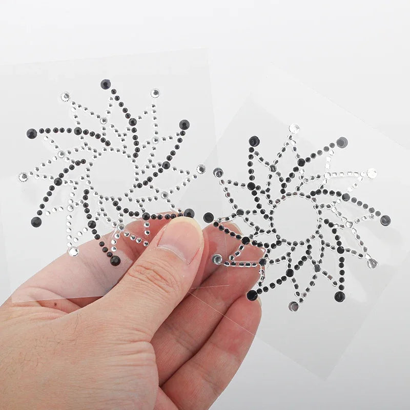 Rhinestone Nipple Pasties – Clear Adhesive, 1 Pair – view 2