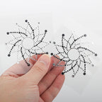 Rhinestone Nipple Pasties – Clear Adhesive, 1 Pair – view 2
