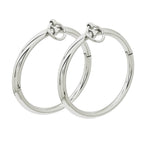 Polished Locking Cuff Bangle with Removable O-Ring – view 10