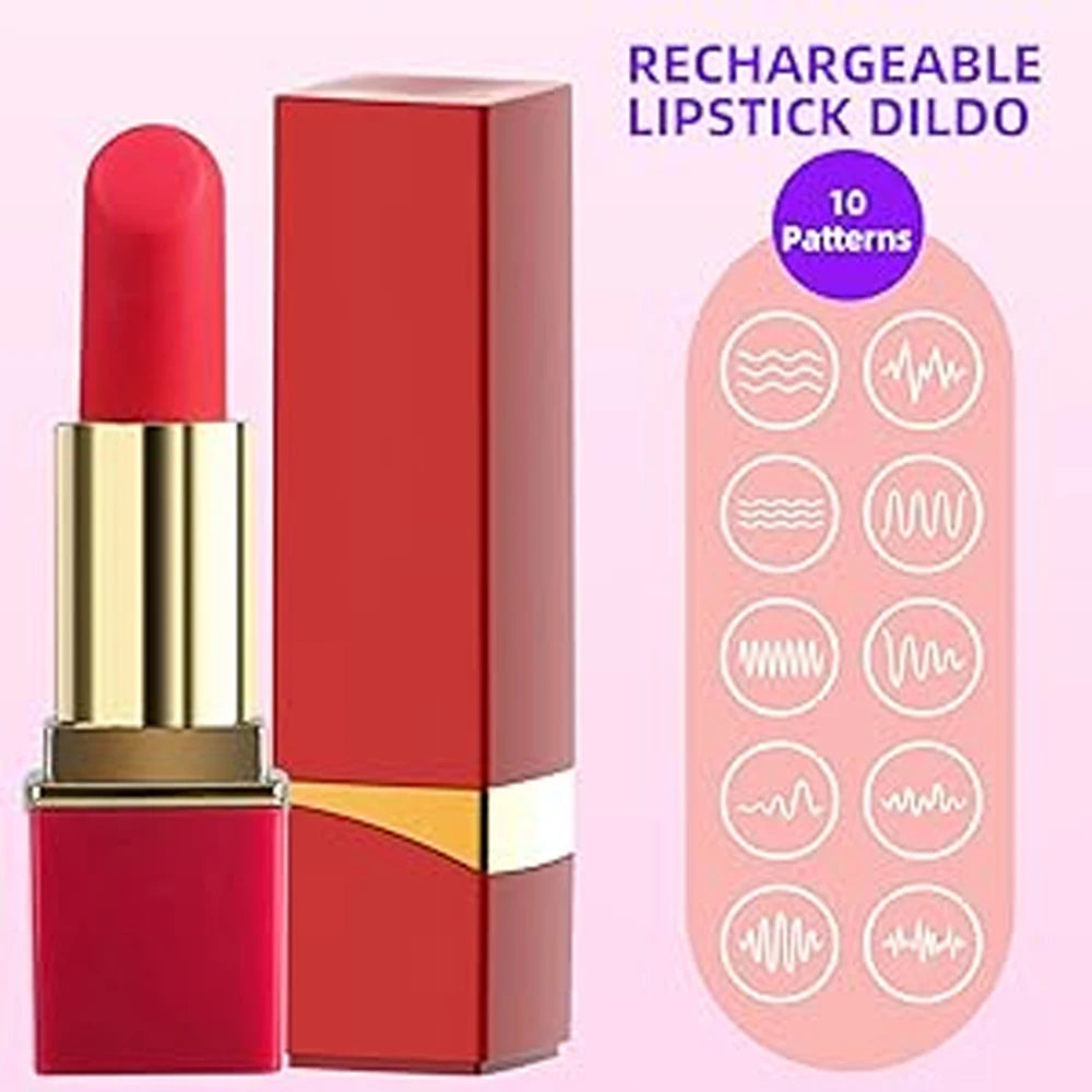 Lipstick Vibrator or Mini Bullet – Discreet Rechargeable Vibe – view 2