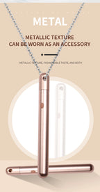 Vibrator Necklace in Rose Gold – Wearable Bullet Pendant – view 12