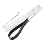 Heart Collar and Leash Set in Faux Leather – view 6