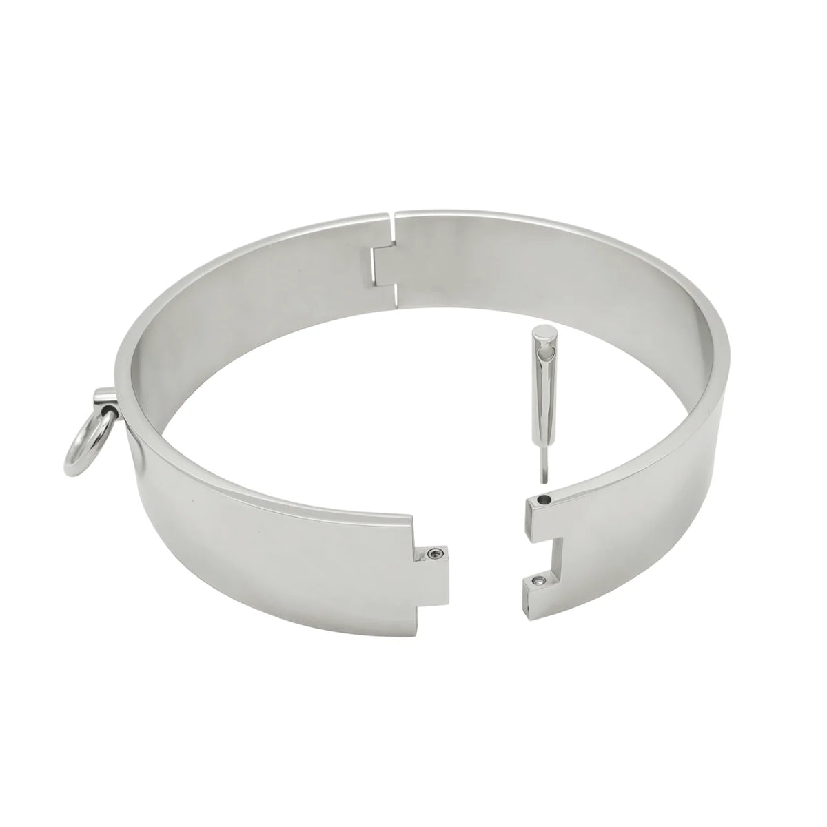 Locking Steel Choker with O-Rings – Screw Lock Collar – view 6