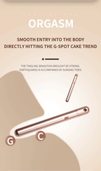 Vibrator Necklace in Rose Gold – Wearable Bullet Pendant – view 10