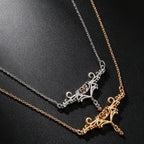 Heart and Wings Waist Chain with Zircon – view 3
