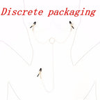 Adjustable Nipple Clamps with Chain – 4 Styles – view 1