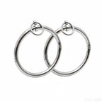 Polished Locking Cuff Bangle with Removable O-Ring – view 5