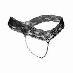 Lace Pearl Panties – Low-Rise with Pearl Strand – view 2