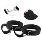 Wrist to Thigh Restraint Set – Soft Padded Bondage Cuffs – view 7