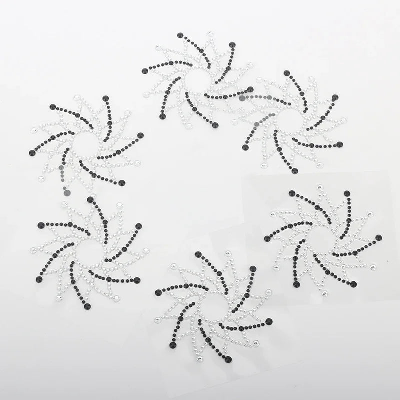 Rhinestone Nipple Pasties – Clear Adhesive, 1 Pair – view 9