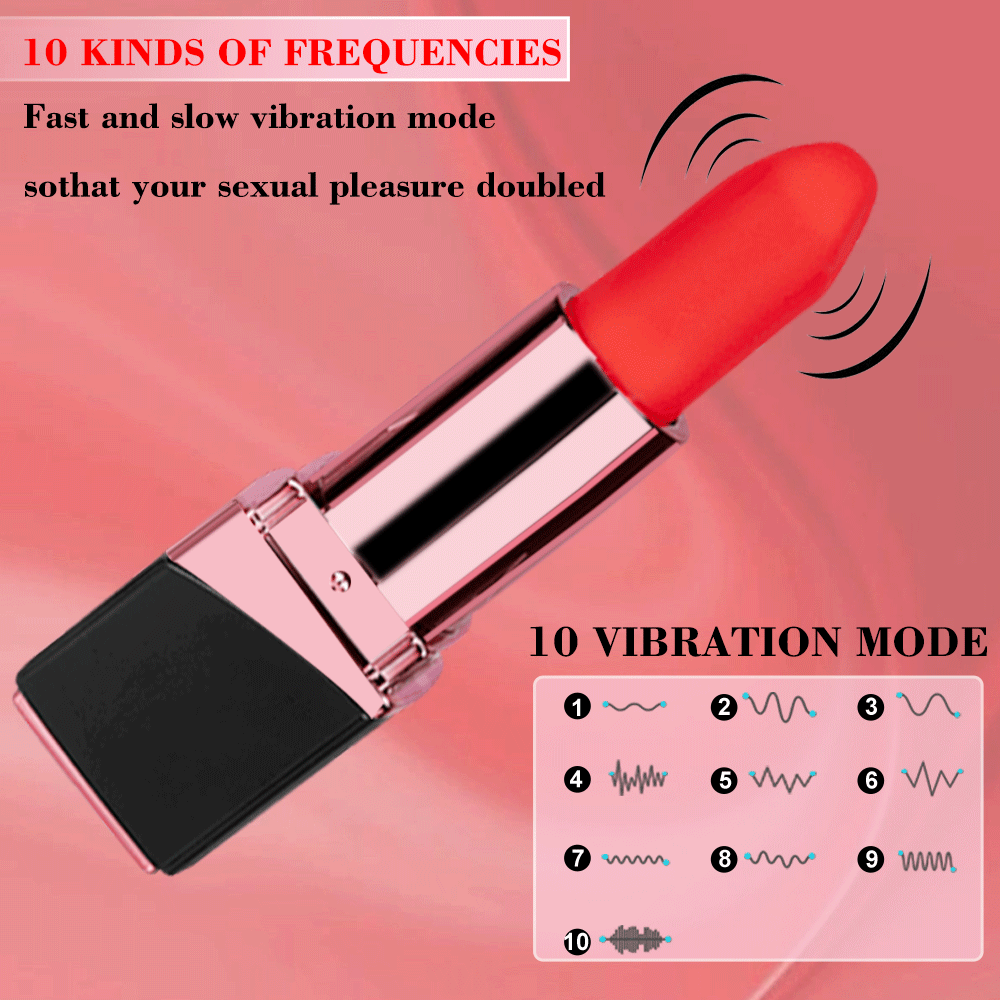 Lipstick Vibrator or Mini Bullet – Discreet Rechargeable Vibe – view 7
