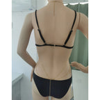Multi-Layer Body Chain in Stainless Steel – Bead and Bar Links – view 5