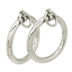 Polished Locking Cuff Bangle with Removable O-Ring – view 3