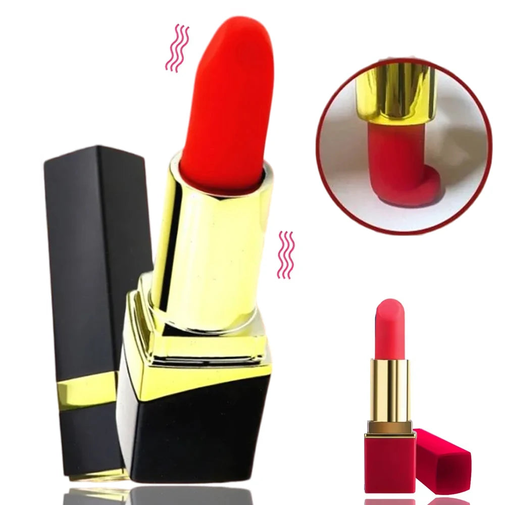 Lipstick Vibrator or Mini Bullet – Discreet Rechargeable Vibe – view 1