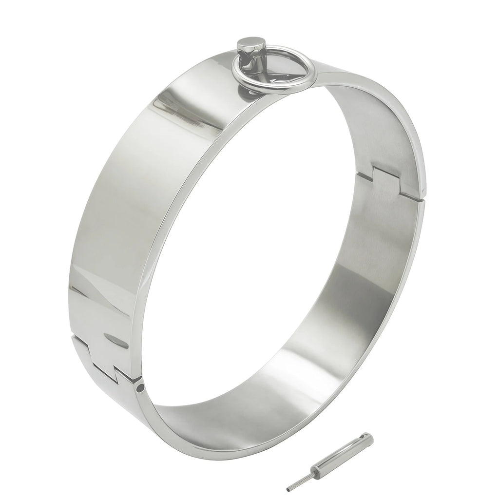 Locking Steel Choker with O-Rings – Screw Lock Collar – view 5