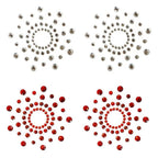 Rhinestone Pasties with Clear Adhesive – 1 or 2 Pairs – view 7