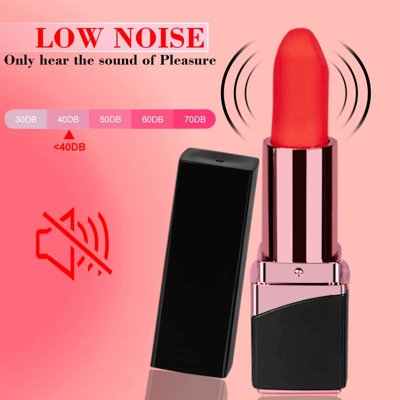 Lipstick Vibrator or Mini Bullet – Discreet Rechargeable Vibe – view 12