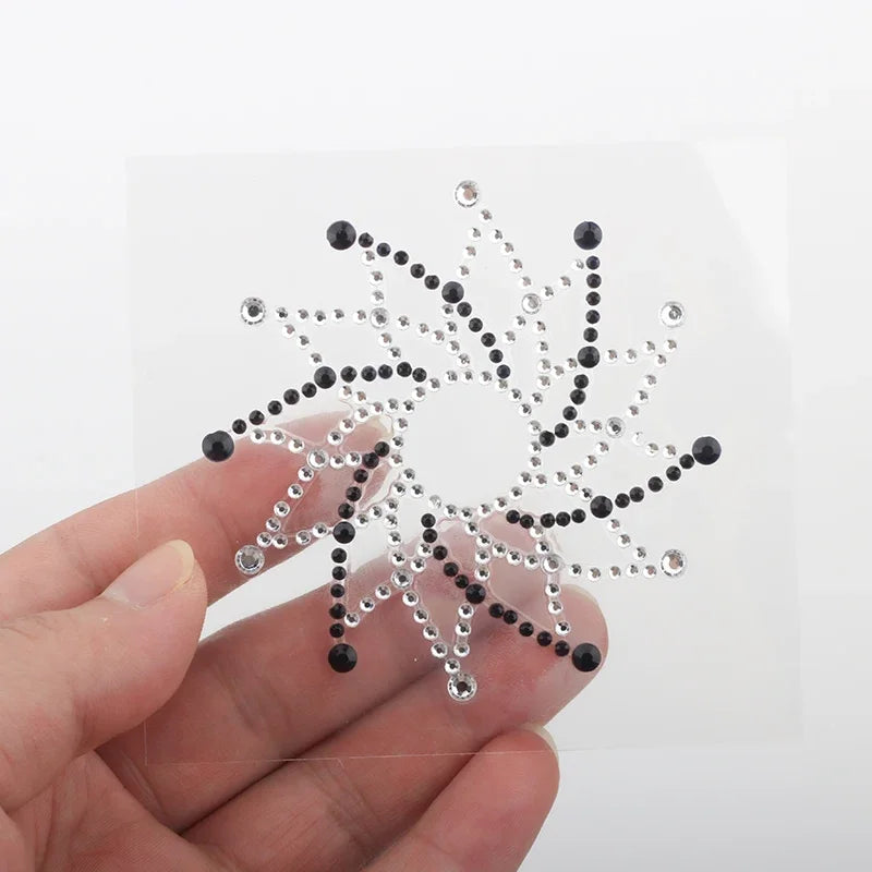 Rhinestone Nipple Pasties – Clear Adhesive, 1 Pair – view 6